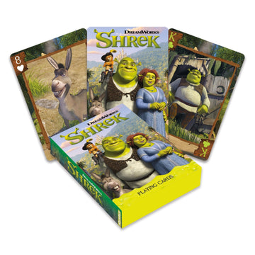 Aquarius Shrek Playing Cards - Shrek Themed Deck of Cards for Your Favorite Card Games - Officially Licensed Shrek Merchandise & Collectibles