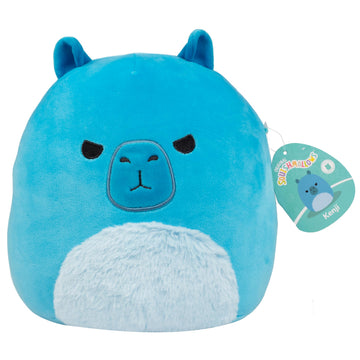 Squishmallows 10" Kenji The Blue Capybara Plush - Official Jazwares Stuffed Animal - Ultra Soft Plush Toy, Cute Collectible Capybara Pillow, Cuddly