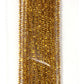 Gold Tinsel Stems, 3mm x 12 inch, 35 Pack