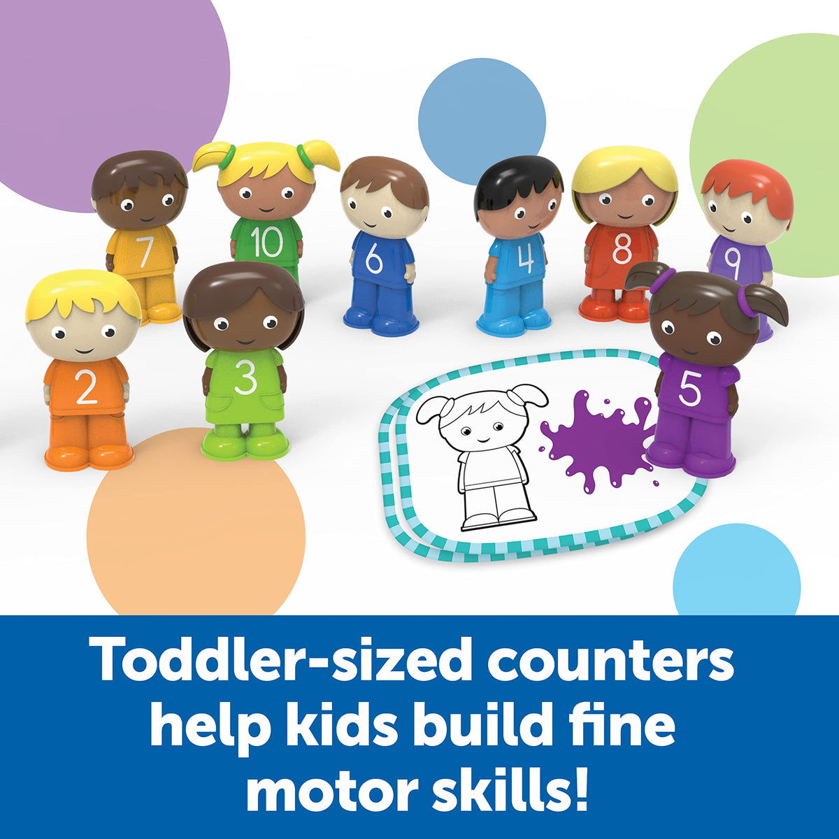 Learning Resources Skill Builders! Toddler 1-10 Counting Kids