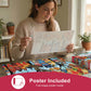 MasterPieces 500 Piece Jigsaw Puzzle for Adults, Family, Or Youth - Our Neighborhood - 15" x 21"