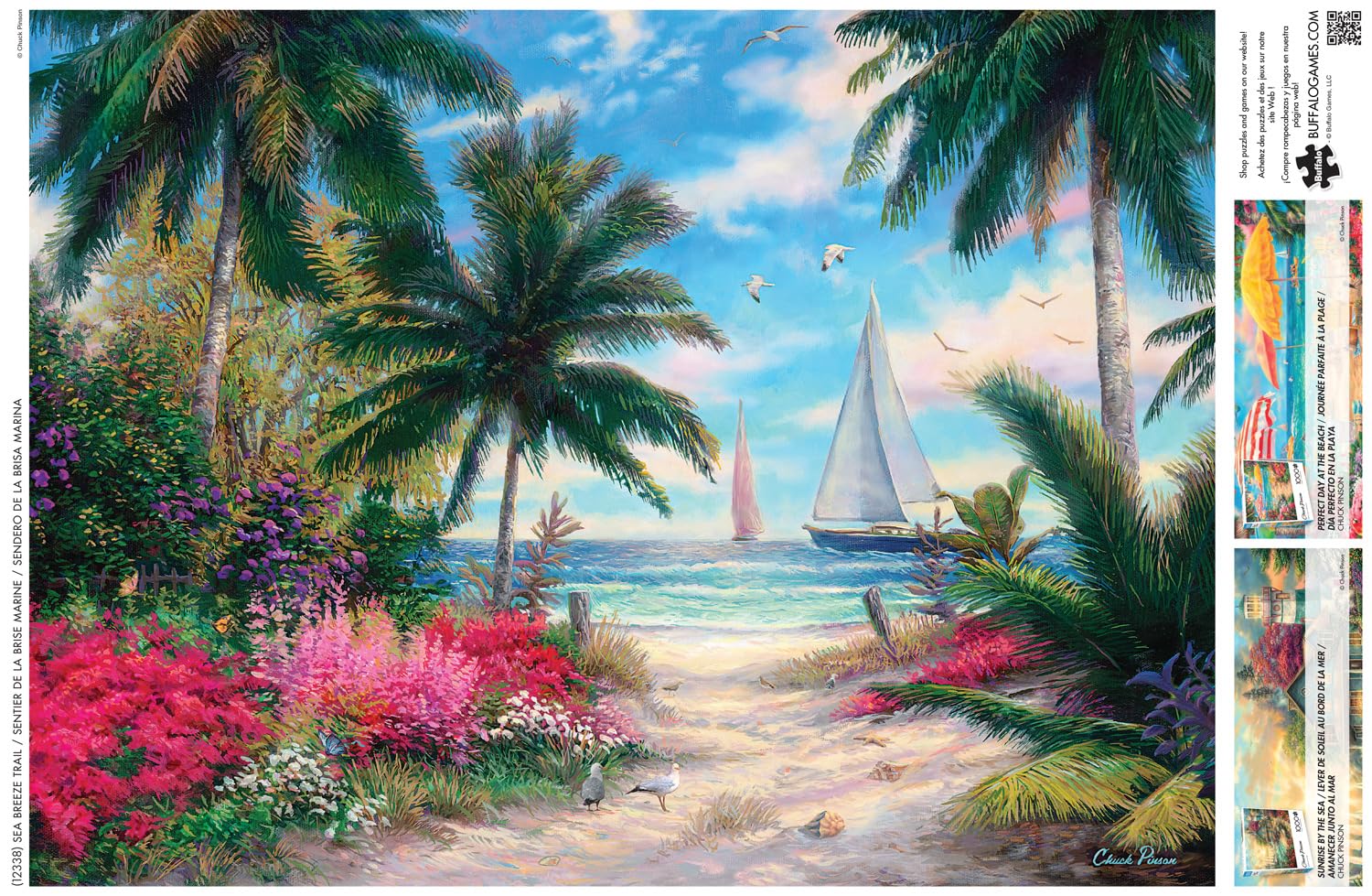Buffalo Games - Sea Breeze Trail - 1000 Piece Jigsaw Puzzle for Adults