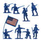 BMC San Juan Hill Rough Riders - Plastic Army Men Playset Boxed 102pc