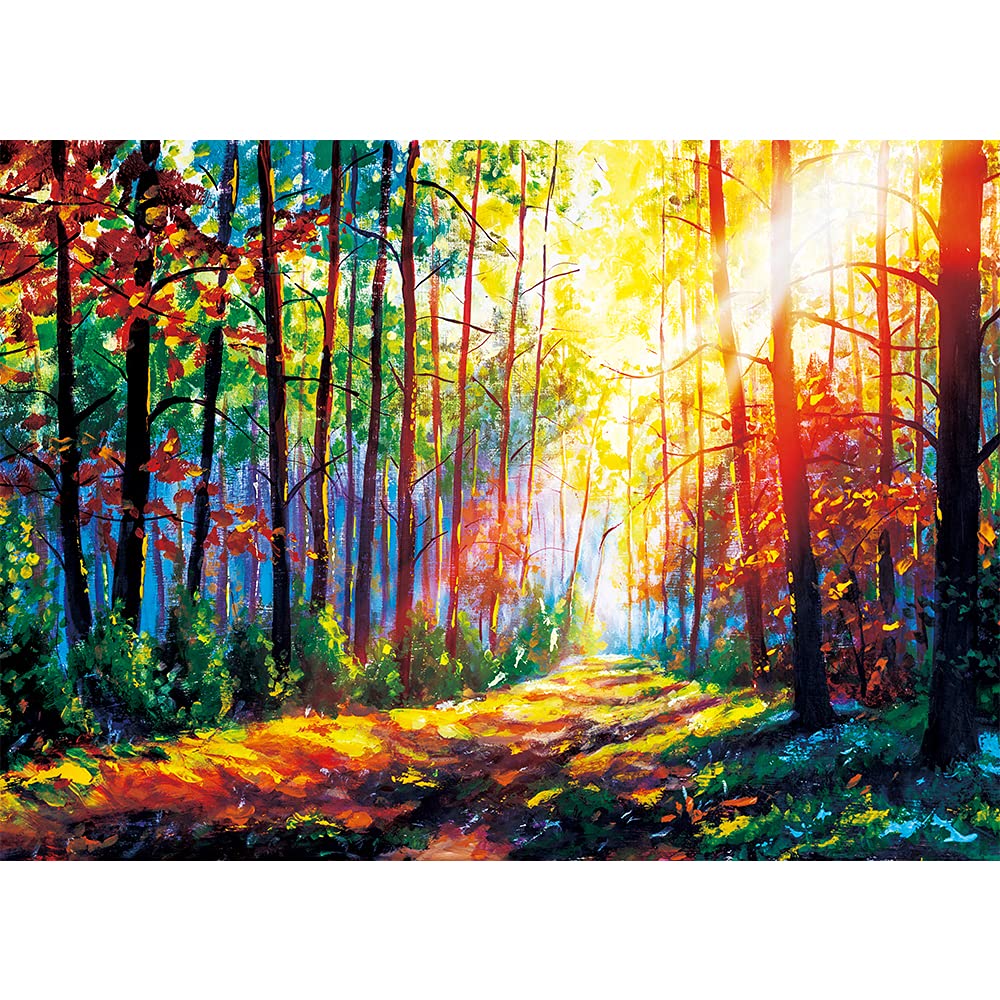 MaxRenard 1000 Pieces Jigsaw Puzzles for Adults Landscape Gorgeous Forest