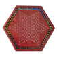 AMEROUS 13.6 inches Wooden Chinese Checkers Board Game Set with 60 Colorful Glass Marbles, Classic Strategy Game for Kids, Adults, Whole Family Play