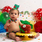 Caterpillar 1st Birthday Crown - Fruit Themed 1st Birthday Party Decorations, Caterpillar Smash Cake Party Crown, Boys Photo Props, Fruit Party Hat