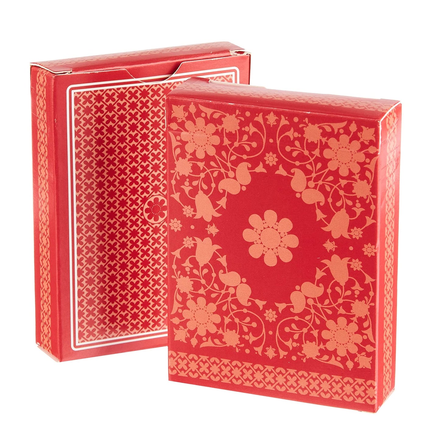 Rummy Card Game Kit - Classic Family Melding Game for 2-6 Players - Two Plastic-Coated Poker-Size, Standard Index Decks of 54 Cards + 25 Tear-Away