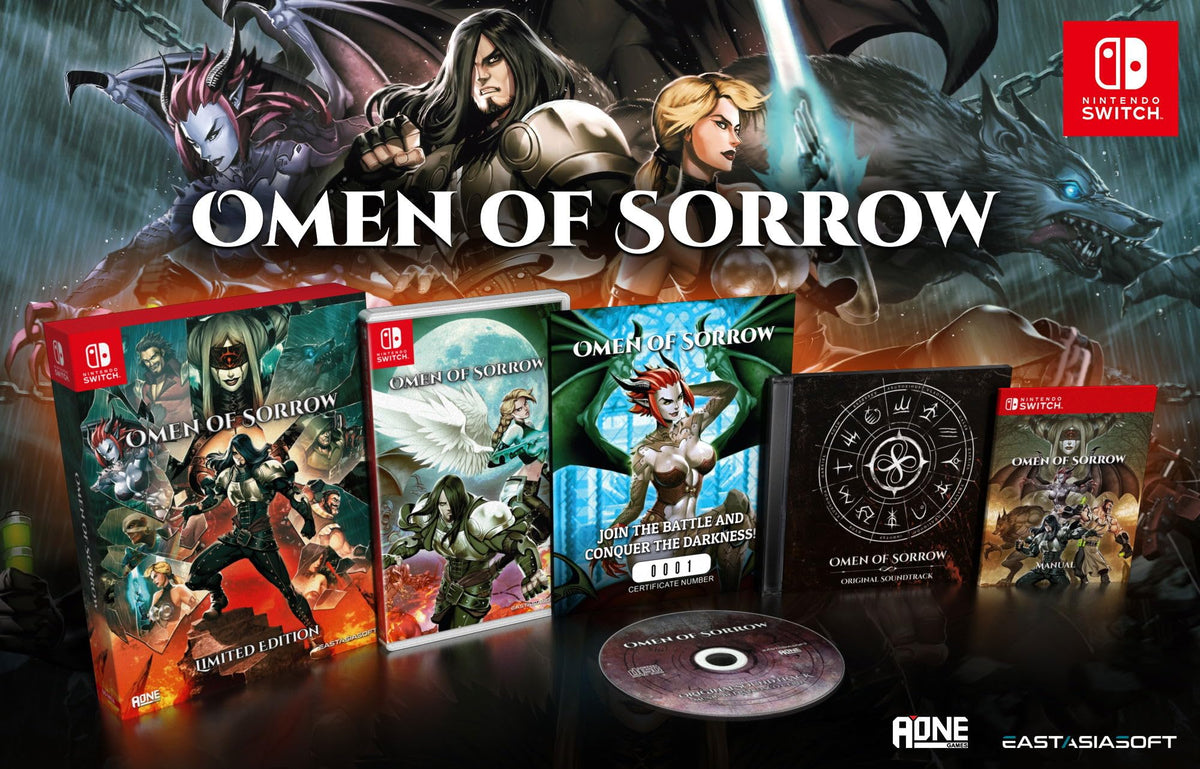 Omen of Sorrow [Limited Edition] (Non-US Version)