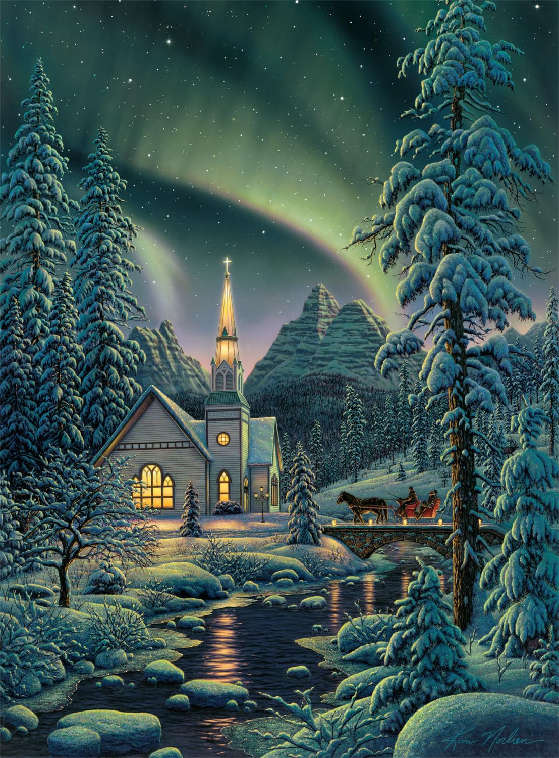 Buffalo Games - Light of the World - 1000 Piece Jigsaw Puzzle for Adults