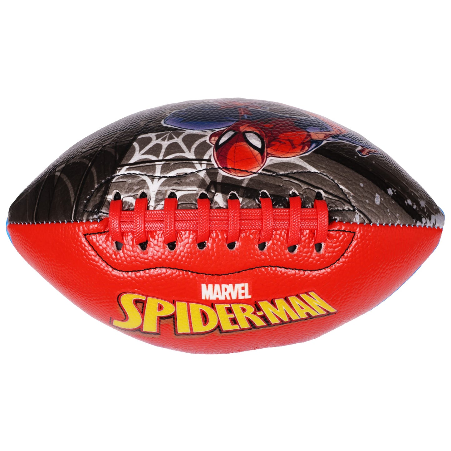Marvel Avengers Spider-Man Youth Football, Small Mini Peewee Futbol for Kids, Size 5, Red