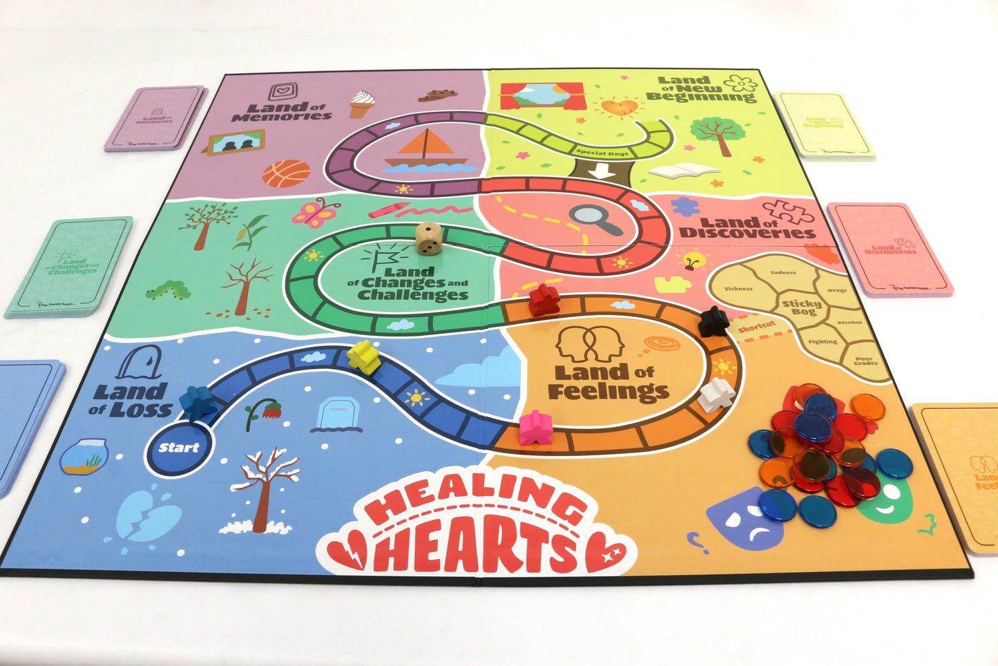 Healing Hearts: A Game for Children About the Journey Through Grief