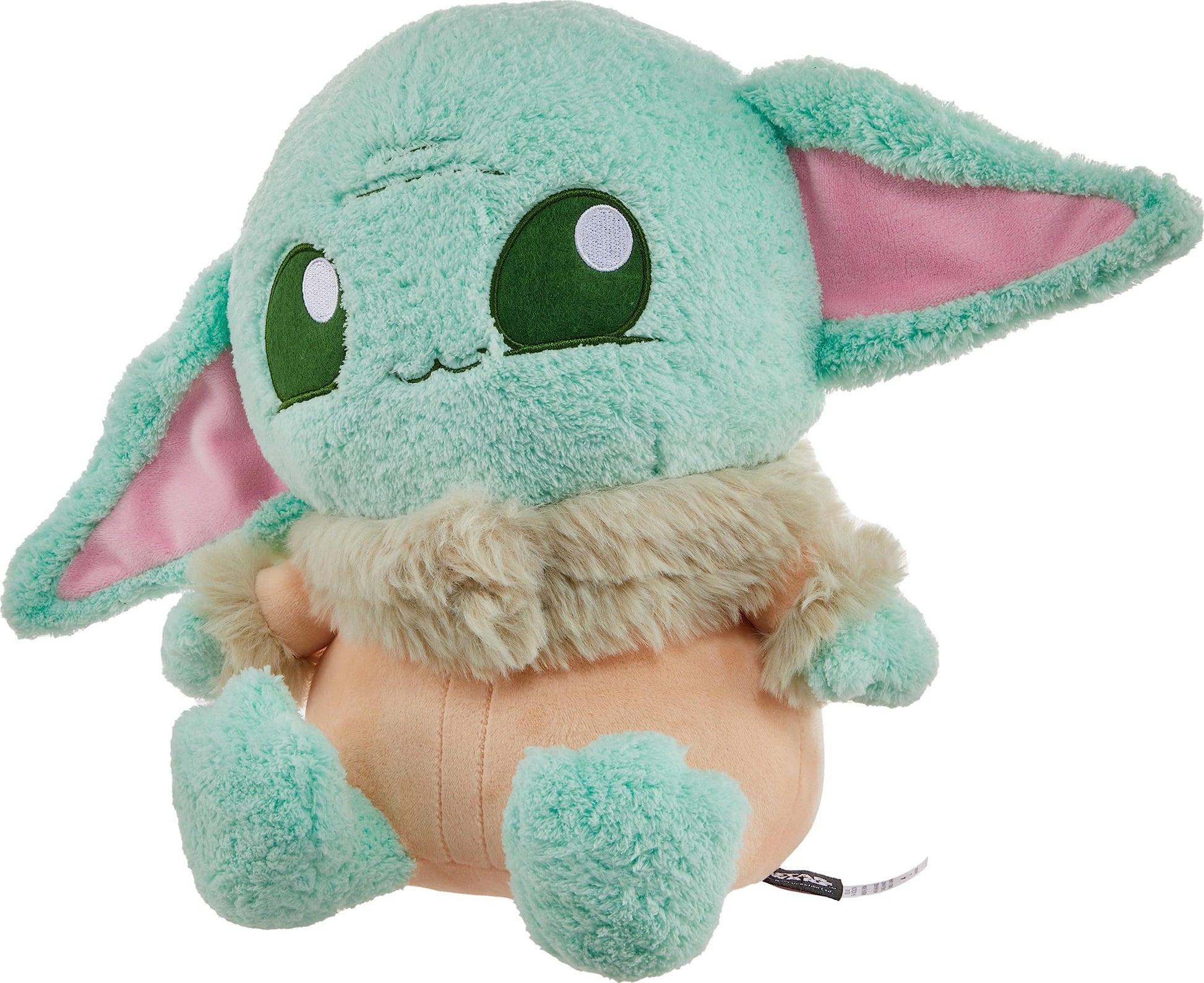 Mattel Star Wars Hug ‘n Nuzzle Grogu Plush Figure with Sound, 10-inch Soft Collectible Toy, Press Hand to Activate