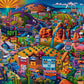 Buffalo Games - Eric Dowdle Get Your Kicks on Route 66-1000 Piece Puzzle