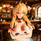 LADoTOYS Magic Continent Land Squad Daisy Taurus Waitress Ver. Cow Maid Girl Action Figure Articulated Collectible Model with Accessories, Desktop