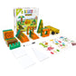 Tytan Tiles Dinosaurs 60-Piece Magnetic Tiles Building Set, Dino Safari Land Kids’ STEM Toy, Creative Play, Shape & Pattern Recognition, Fine Motor