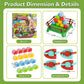 Heap-O-Sheep Game for Kids Ages 4-12 - Fun Family Catapulting Board Games for 2-4 Players, Perfect Party Activity and Ideal Gift for Kids & Adults