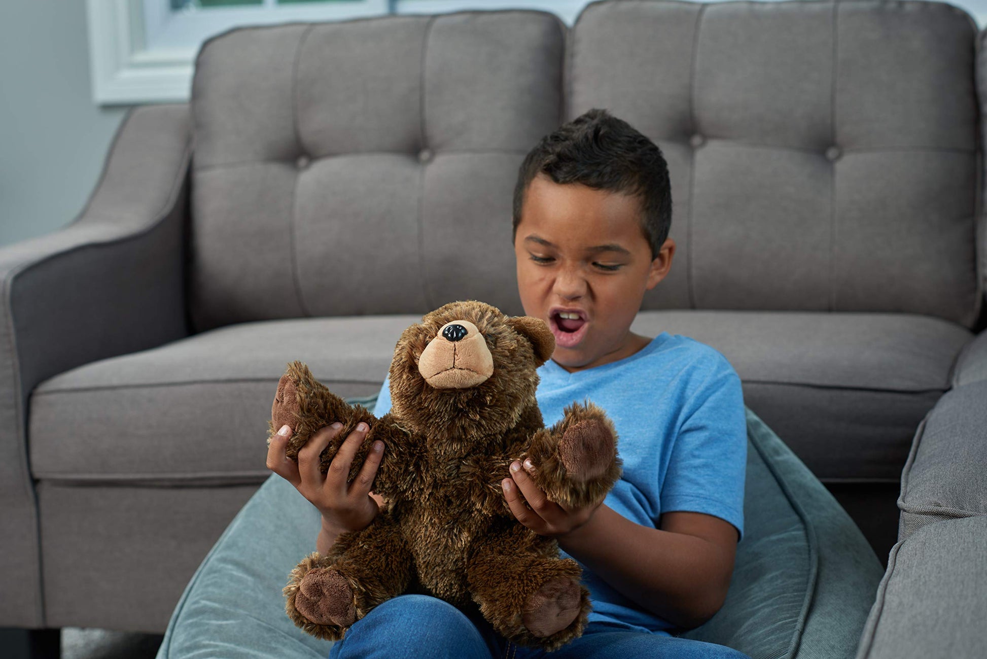 Wild Republic Grizzly Bear Plush, Stuffed Animal, Plush Toy, Gifts for Kids, Cuddlekins 12 Inches, Model:12832