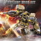 HIGH GODO Artillery Mech Robot Transforming Building Blocks Set for Adults,City Warrior Justice Hero Soldier Mech Model Building Kit, Cool Creative