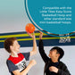 Kids Replacement Basketball | Compatible with Little Tikes Easy Score | Fits Standard Mini Basketball Hoop | Indoor & Outdoor | 6” Diameter | Perfect