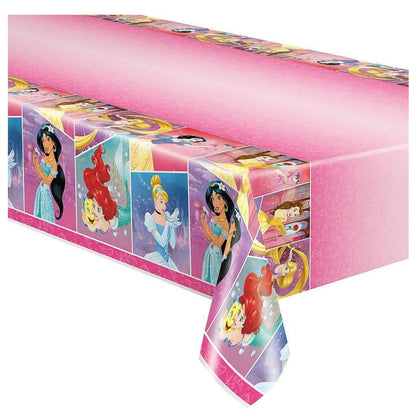 Unique Plastic Disney Princess Table Cover 54" x 84", 1 Ct.