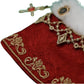 Royal King Clothes for 15/17cm Labubu | 6-Piece Regal Robes in Crimson Velvet | Luxury Doll Clothes for Collectors