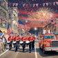 Parade on the 4th of July Jigsaw Puzzle 550 Piece - Fully Interlocking & Randomly Shaped Pieces - 24" x 18" - Summer Holiday Puzzles for Families