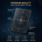KAIU 150PCS Zener Cards, ESP Testing Cards Deck 2.44 x 3.42, 6 Pack of 25 Each, 5-Symbol Unmarked Psychic Test Cards for Intuition Training, Classroom