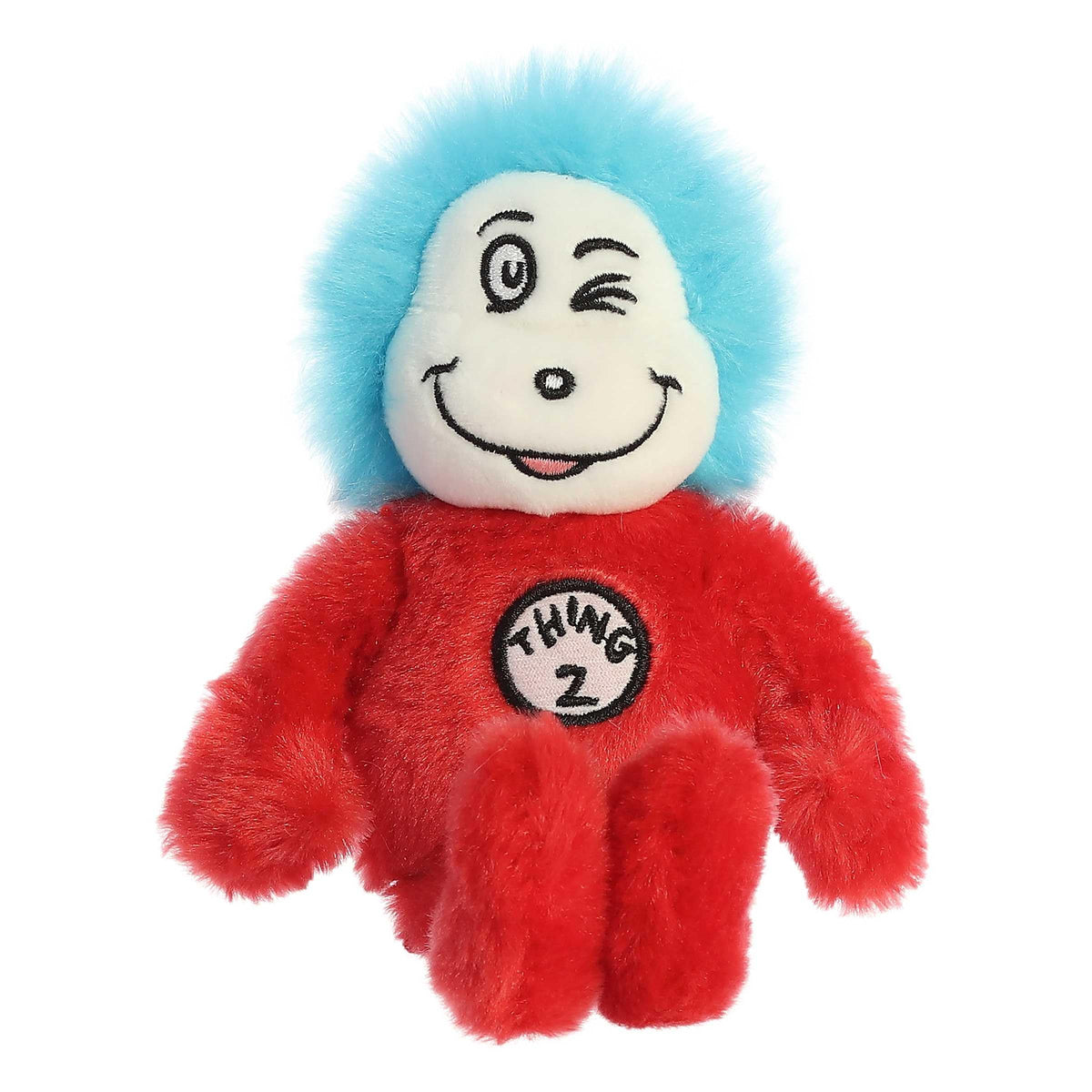 Aurora Dr. Seuss Shoulderkin 7" Thing Two Whimsical Plush