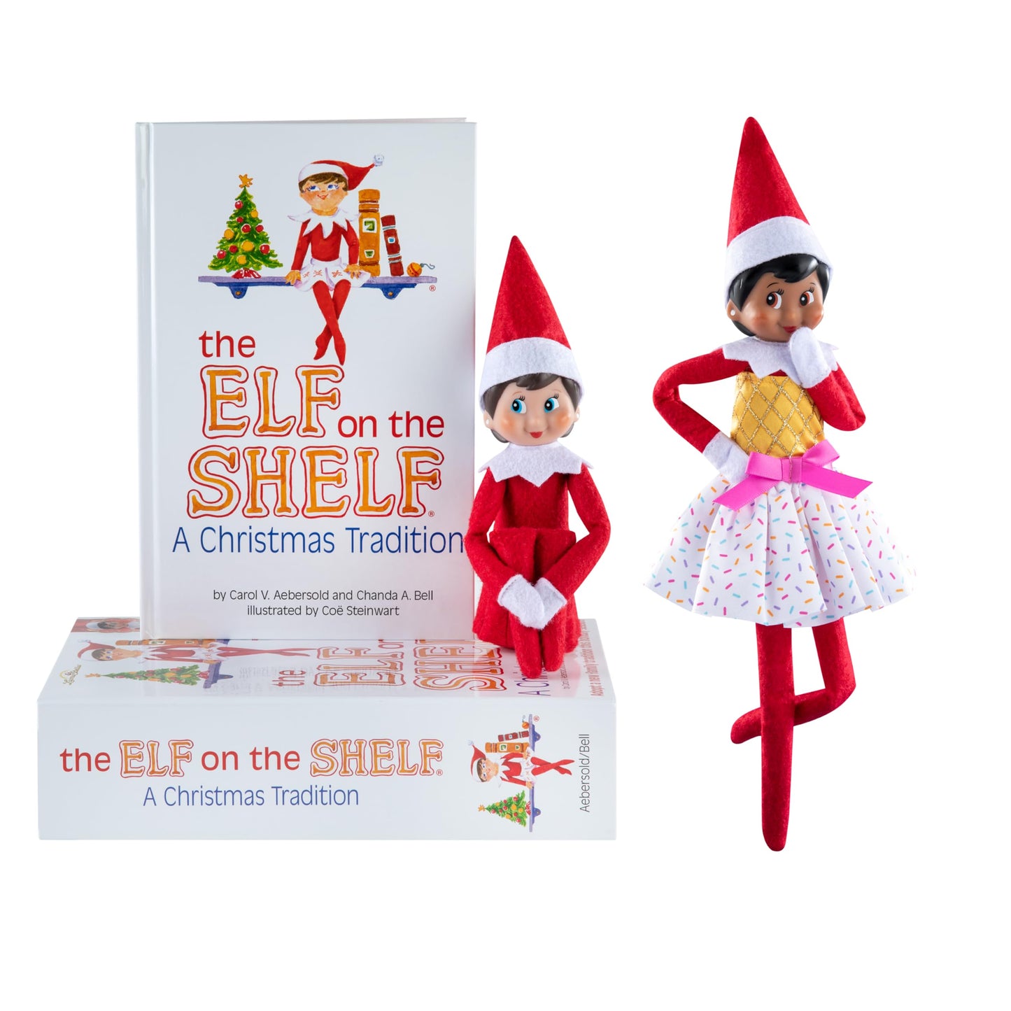 The Elf on the Shelf - Blue Eyed Girl Scout & Claus Couture Collection Ice Cream Party Outfit