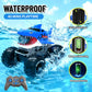 MOMONOVA Amphibious RC Monster Truck Toy with Bubble Maker for Kids 4-7 8-12, 4WD All-Terrain Waterproof Shark Remote Control Car Truck, 360°