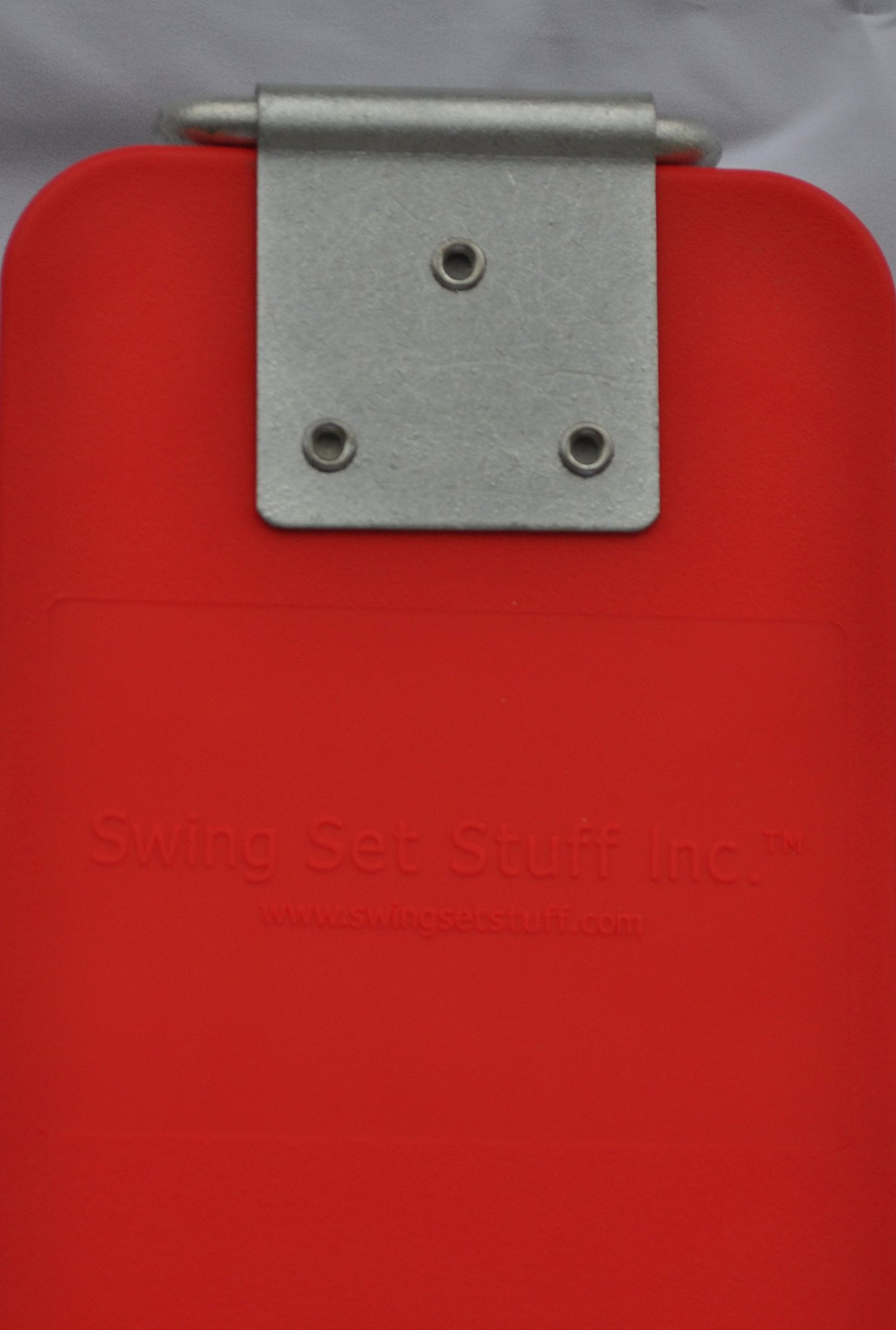 Swing Set Stuff Commercial Polymer Belt Seat (Red) with SSS Logo Sticker