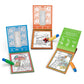 Melissa & Doug On The Go Water Wow! Reusable Water-Reveal Activity Pads, 3-pk, Vehicles, Animals, Safari