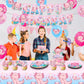Axolotl Birthday Decorations?Axolotl Party Decorations?Axolotl Party Supplies Include Balloons,Backdrop,Banner, Cake Toppers?Tableware, Tablecloth