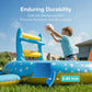 Inflatable Pool for Kids, 131.8" Kiddie Pool Water Play Center