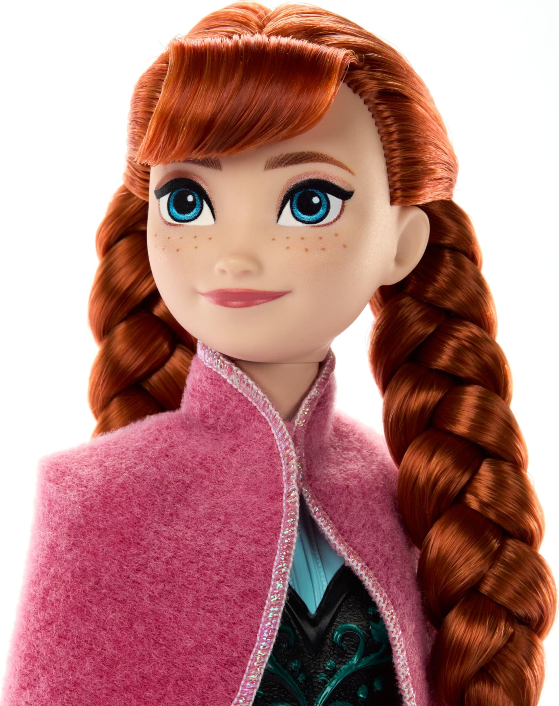 Mattel Disney Frozen Toys, Anna Magical Color-Change Skirt Fashion Posable Doll, Inspired by the Movie