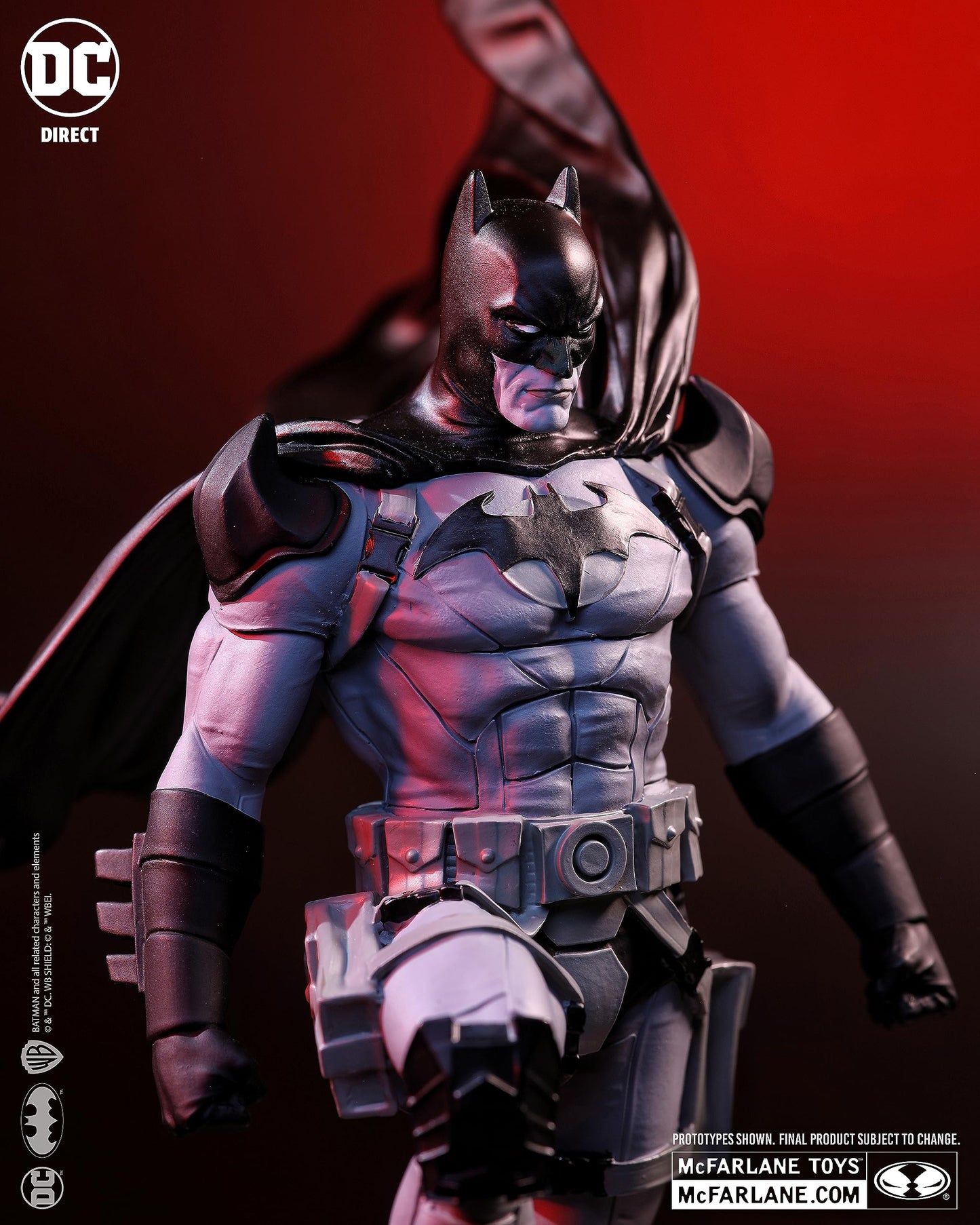 McFarlane Toys DC Direct Batman by Mitch Gerads (Batman Black & White) Resin Statue