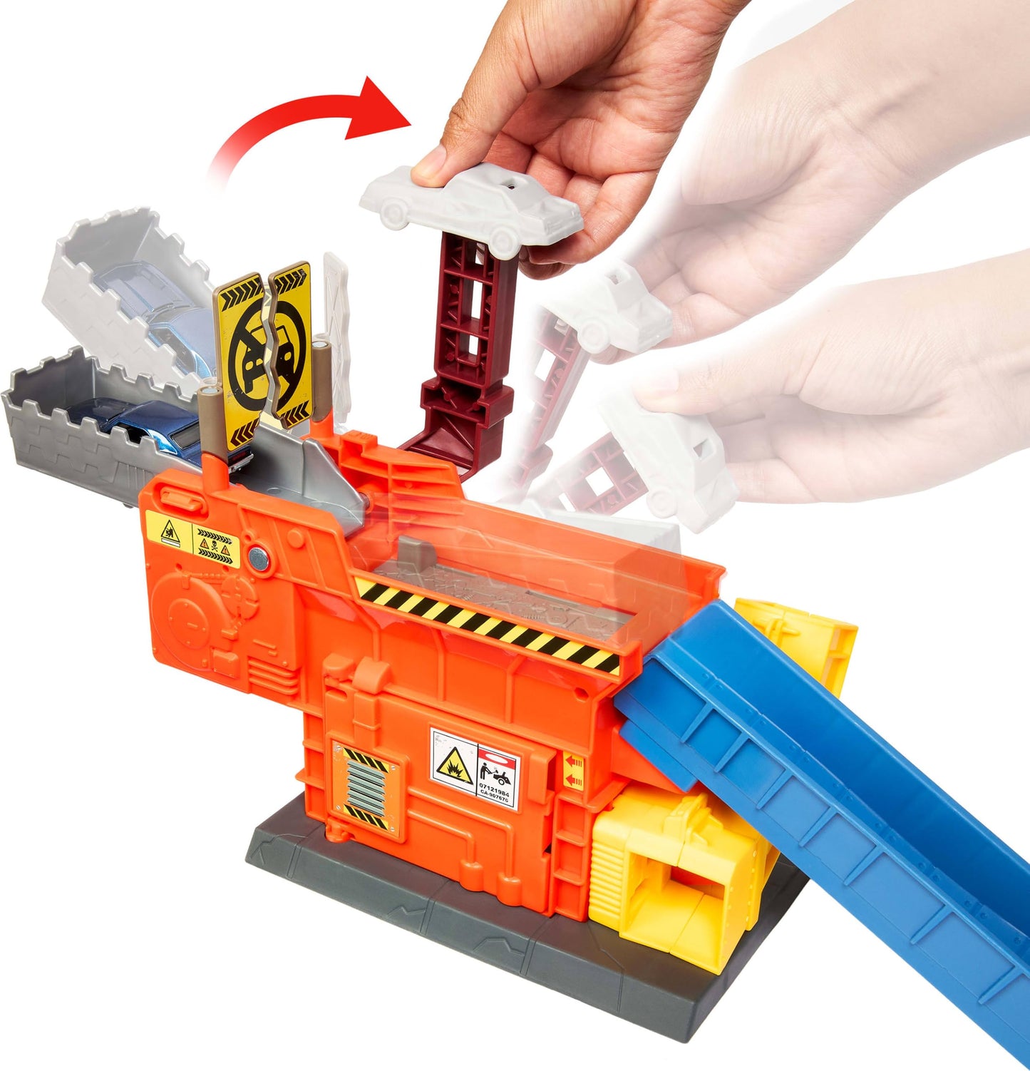 Matchbox The Movie Smalley’s Launch & Crush Playset & Die-Cast Car