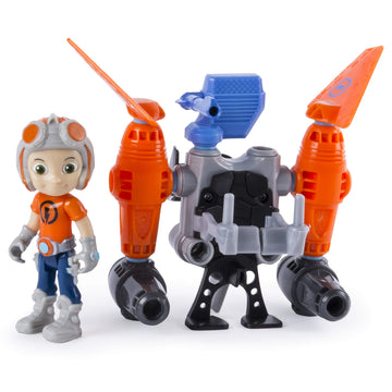 RUSTY RIVETS - Jet Pack Building Set with Rusty Figure, for Ages 3 and Up