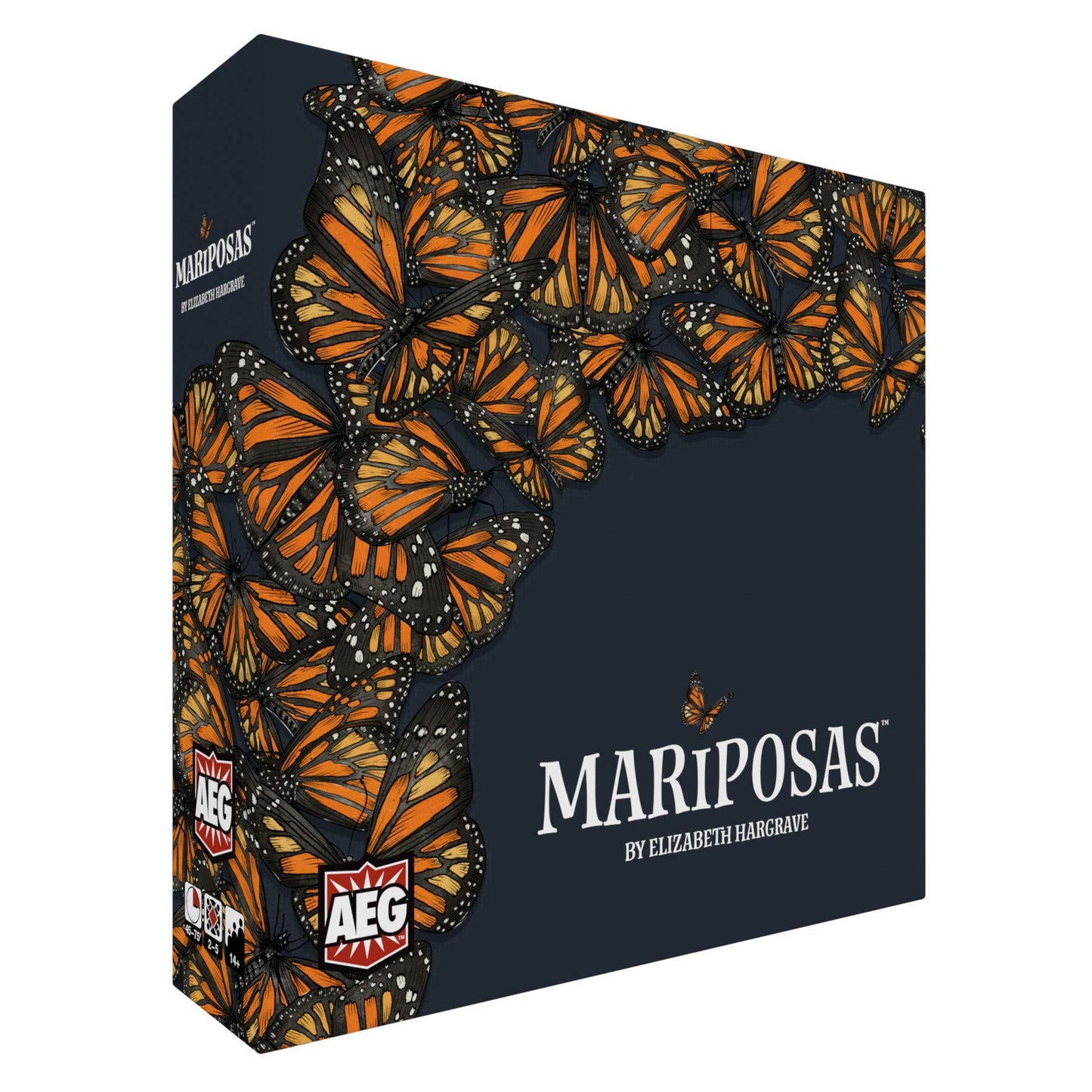 Alderac Entertainment Group (AEG) Mariposas Board Game, Play the Monarch Butterfly Migration, Learn about Nature, Ages 14+, 2-5 Players, 45-75 Min