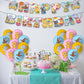 Toddler Music Birthday Party Decoration, Include Happy Birthday Banner, Cake Topper, Latex Balloons, for Canticos Theme Toddler Kids Party