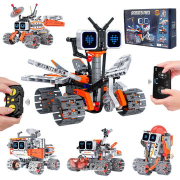 Aptrbg Robot Building Kit for Kids 8-12 STEM Coding Robot Toy 5-in-1
