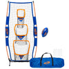 Franklin Sports Nerf Pro Pass Football Passing Target Toss Net