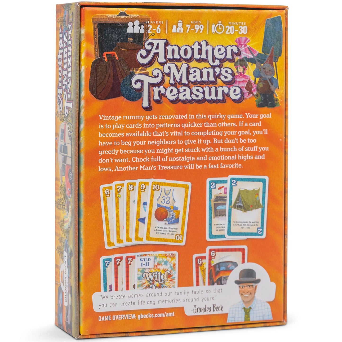 Grandpa Beck's Games Another Man's Treasure | A Rummy Style Card Game | from The Creators of Cover Your Assets | for Kids, Teens, and Adults | 2-6