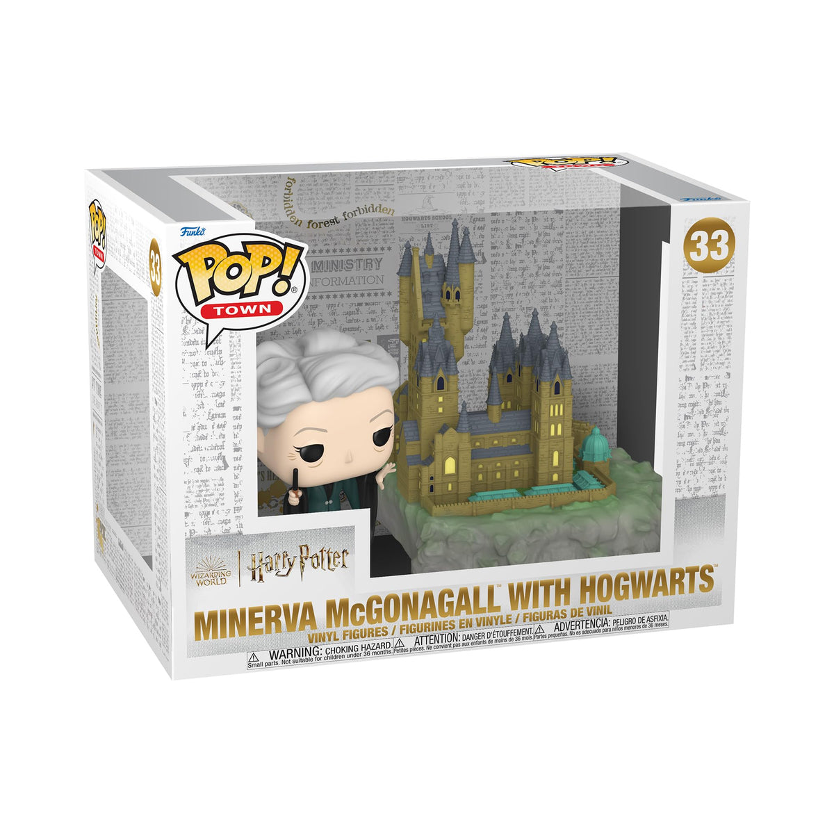 Funko POP! Town: Harry Potter - Minerva McGonagall with Hogwarts