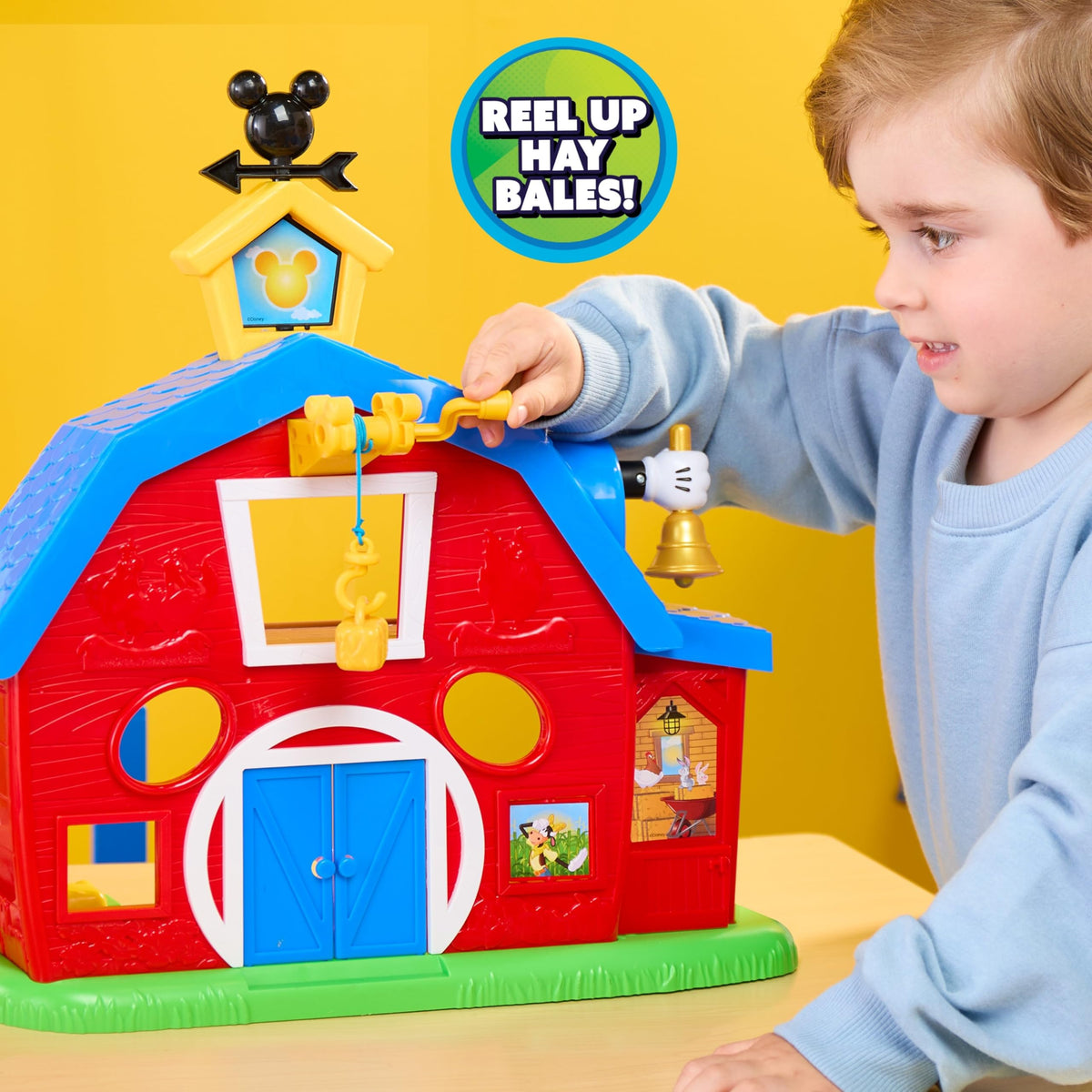 Disney Jr. Mickey Mouse Clubhouse Barnyard Fun Playset with Sounds