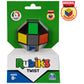 Rubik’s Twist, Colorful 3D Puzzle Classic Brain Teaser Retro Fidget Toy Bend & Twist Into Shapes Objects Animals, for Adults & Kids Ages 8 and up