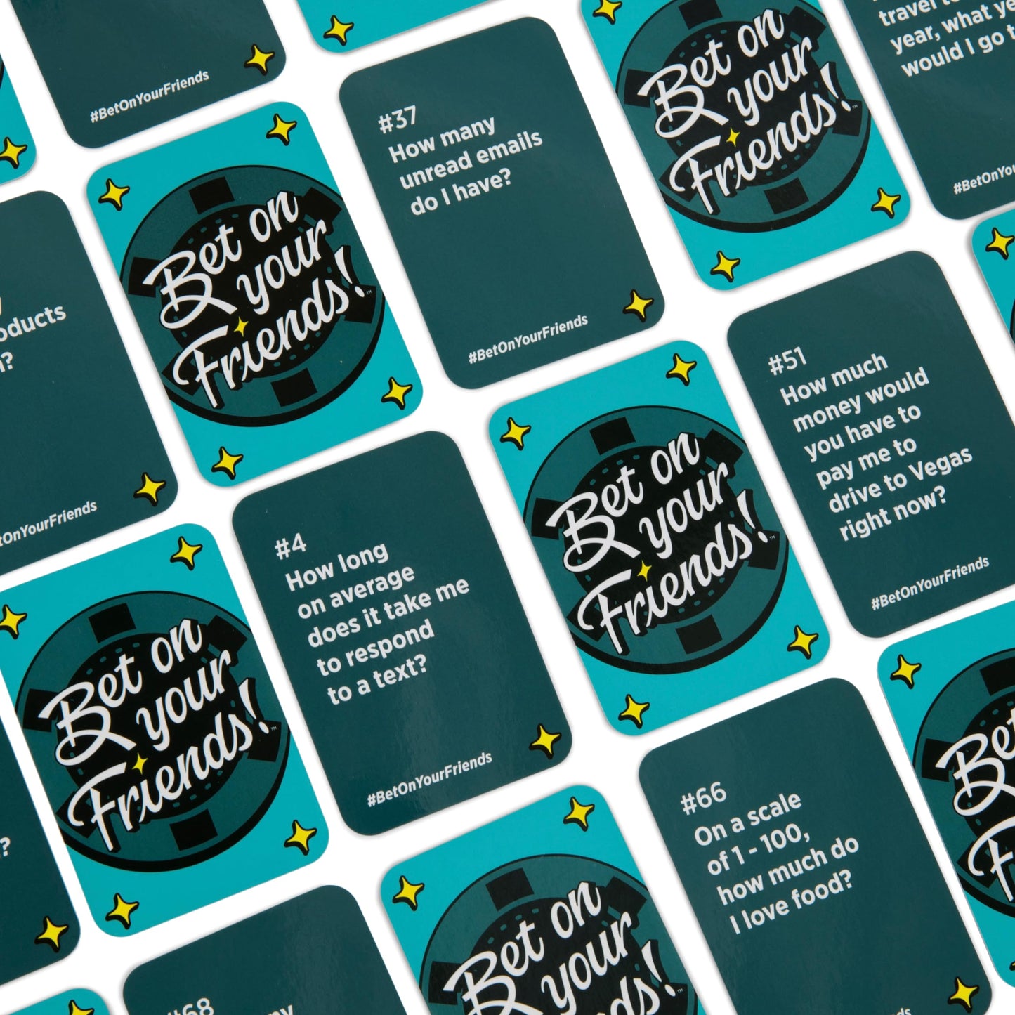 DSS Games Bet On Your Friends | Party Card Game for Friends | Ages 17+