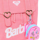 Barbie Clothes Set, School-Themed with Dress, 5 Acessories & Zippered Doll-Sized Backpack with Clip-On Ring