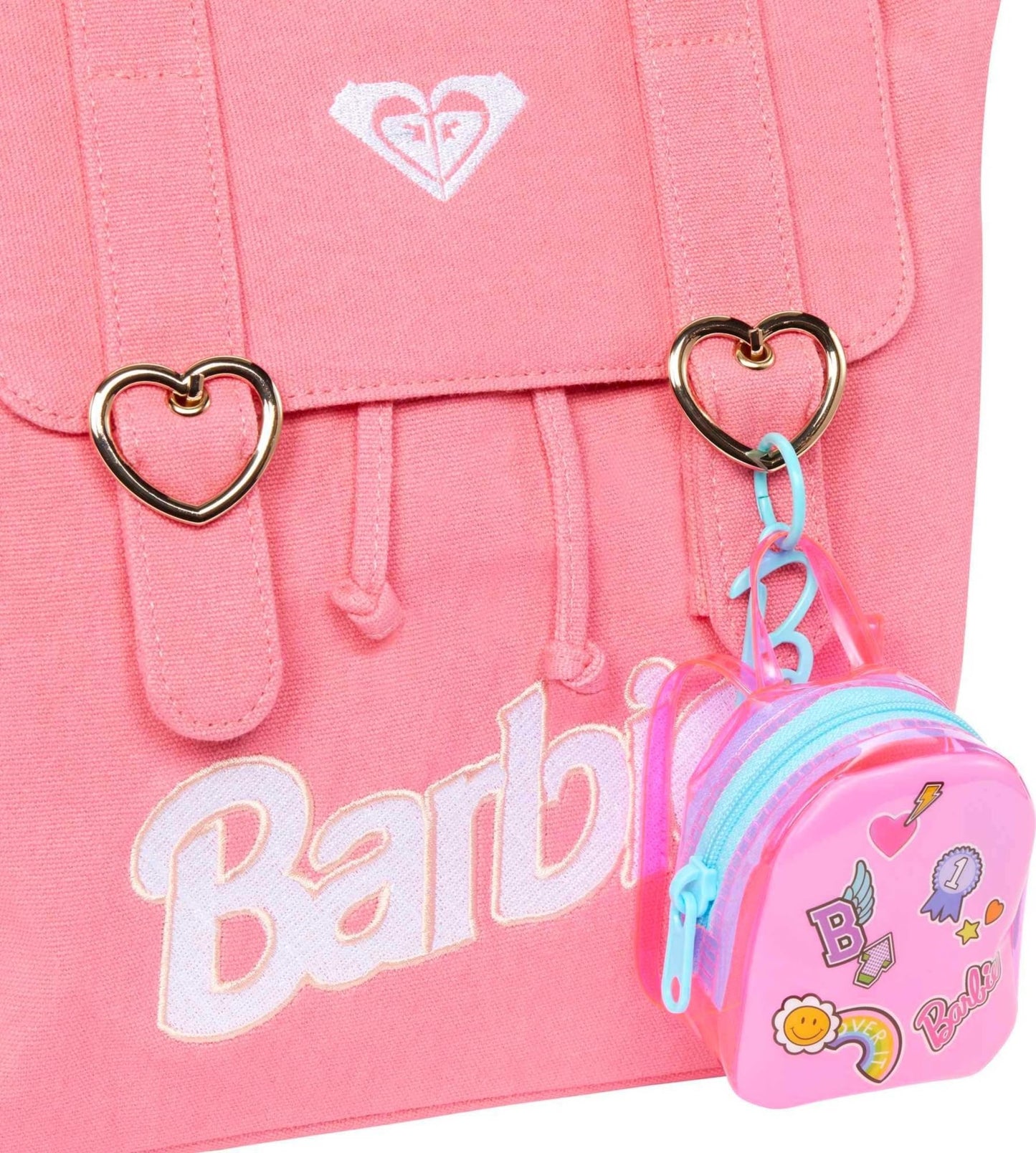 Barbie Clothes Set, School-Themed with Dress, 5 Acessories & Zippered Doll-Sized Backpack with Clip-On Ring