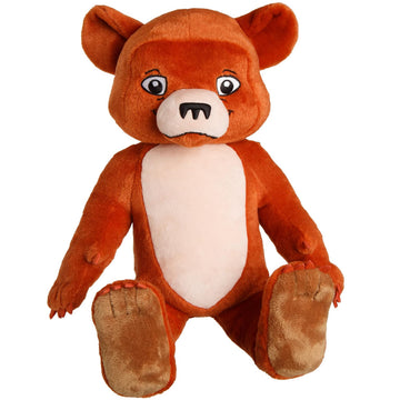 Mighty Mojo Little Bear Oversized Stuffed Plush Animal - Measures 17 Inches Based on Maurice Sendak Book and TV Show - Perfect Doll for Kids, Boys